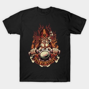 Hell on whells rider or die T-Shirt